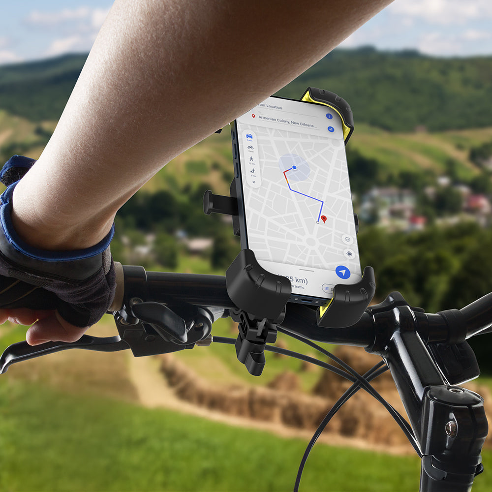 Lenyes CR169 Sarsıntı Önleyici 360 Derece Ayarlanabilir Bisiklet ve Motosiklet Telefon Tutucu Lenyes CR169 Sarsıntı Önleyici 360 Derece Ayarlanabilir Bisiklet ve Motosiklet Telefon Tutucu